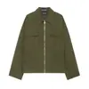 Moda femenina europea y americana transfronteriza AliExpress más vendido moderno casual holgado chaqueta aviador