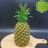 Plástico de Simulación Pitahaya Fruta Falsa Piña Falsa Modelo Accesorios para Exhibición en Ventana Decoraciones para Tienda de Frutas