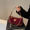 Bolso Retro de Comercio Exterior para Mujer, Bolso de Hombro Esmaltado, Nuevo Bolso de Hombro con Cadena Elegante Moda 2026, Bolso Cruzado Informal