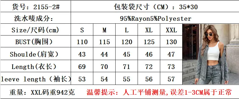 尺寸表