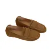 Versão em Couro do Novo Modelo da Primavera de 2026, Apresentando Sapatos de Vovó com Solado Macio e Mocassins para Mulheres
