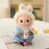 Solo Ropa Adecuada para Mini Labubu de 10 cm 4.0 Ropa de Bebé, Overol de Repuesto Labubu Cuarta Generación