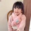 Novo Cachecol Infantil 2026 para Outono e Inverno, Cachecol Quente Espesso de Pelúcia Fofo para Meninos e Meninas, Aquecedor de Pescoço Pai e Filho Atacado