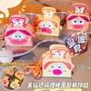Llavero de Máquina de Pan con Boca de Salchicha de Dibujos Animados Original al por Mayor Juguetes para Bolsos Llamativos, Colgantes Pequeños Raros y Extraños