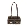 Bolsa de Ombro para Mulheres, Tendência Transfronteiriça, Nova Moda Primavera 2026, Bolsa de Mão de Nicho, Bolsa de Ombro, Bolsa de Trabalho Tendência, Versátil