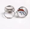 Anillo NFL Anillo con Logotipo de Equipo de la Liga de Fútbol Americano Gema de Tiempo Anillo de los Patriotas de Nueva Inglaterra