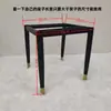 Perna de suporte perna de banquinho universal de quatro pernas suporte inferior de perna de cadeira estrutura de suporte de perna base de cadeira de jantar de ferro forjado produto semi-acabado outro