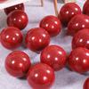 Venta al por mayor 2.2g globo rojo granada de 10 pulgadas boda fiesta de cumpleaños suministros de decoración mate doble capa gema Globo Rojo