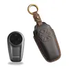 Capa de Chave de Couro Bovino de Primeira Camada Adequada para Chery Star Era Et Bolsa de Chaveiro Keychain Artesanal de Couro Artigos de Couro