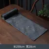 Alfombrilla de Té de Doble Cara Dazantang Xiangyunsha con Base de Bandeja de Té Vintage Inspirada en el Zen, Camino de Mesa Retro, Mantel de Tela, Paño de Té, Accesorio para Ceremonia del Té