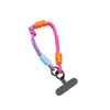 Cordón para Teléfono Móvil con Longitud Ajustable, Autocierre, Anticaída, Resistente con Clip, Estilo Corto, Poliéster, Personalizable