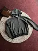 Moletom cardigã listrado com estampa de estrela retrô americano para homens, estilo curto cleanfit, outono e inverno, jaqueta com capuz de alta qualidade