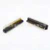 Portapilas de Pie Curvo de 2-16 Pines, Espaciado de 1.5, Conector de Batería Asiento Macho Ds-A24M-A-2-16P-R4