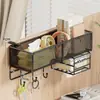 Organizador de Cesta Colgante para Mesita de Noche para Dormitorio Estudiantil, Estante de Almacenamiento para Cabecera de Litera Superior, Tipo Colgante sin Taladro, Estante de Almacenamiento de Gran Capacidad para Snacks