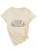 RN registrado Estación independiente europea y americana de ebay Camiseta simple para mujer de cuello en V de manga corta al por mayor Comercio exterior transfronterizo