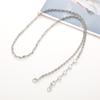Yilian novo estilo corrente de metal crossbody amor gem telefone móvel cordão capa de telefone pingente alça de ombro bolsa corrente