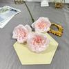 Nova Flor Fugui de 3 Cabeças Crisântemo Fugui Salão de Casamento Área de Boas-Vindas Fileira de Flores Enfeitada Guia de Estrada Colocação de Vaso de Flores Ornamental