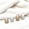 Set de Anillos Metálicos para Uñas Faraón Ins Set Portátil de Armadura para Uñas Set de Anillos de Uñas Artísticas de Nicho para Mujeres Abierto Punk