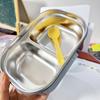 Lancheira de estudante Atacado de aço inoxidável bonito lancheira compartimento lancheira selada isolada lancheira crisper para o trabalho
