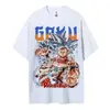 Camiseta de Algodón Talla EuropeaCamiseta de Dragon Ball para Hombre Algodón Puro Casual Cuello Redondo Manga Corta Ropa Verano Deportes Casual Manga Corta