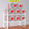 Prateleira de Armazenamento para Mesa Estação de Trabalho de Escritório Estante de Livros Armazenamento Mesa Mesa de Trabalho Camada Superior Prateleira de Mesa