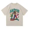 Camiseta Aaliyah 2026 Moda Ropa para Hombre y Mujer Harajuku Unisex Top de Alta Calidad con Interesantes Gráficos de Cómics