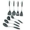 Conjunto de Utensílios de Cozinha de Silicone de Grau Alimentício, Espátula Doméstica Resistente a Altas Temperaturas, Concha de Sopa, Frigideira Antiaderente, Utensílios de Cozinha