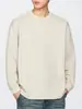 Camiseta masculina Anyang retro americana texturizada de manga longa, nova para o outono de 2026, corte solto para o dia a dia com gola Henley