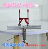 Marco de tejido de lazo de moño hecho a mano DIY herramienta multifuncional fija de escritorio para carpintería