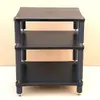 Rack de amplificador hifi gabinete de áudio gabinete de TV rack moderno para equipamentos audiovisuais rack antichoque pés de gabinete de amplificador pontas pés de borracha