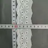 Tecido de Renda Rayon 3-7cm Bordado Perfurado Roupas Renda Lingerie Roupas Infantis Acessórios de Renda Pode Ser Tingido