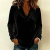 2026 Europea y Americana Transfronteriza Amazon Estación Independiente Moda Ropa de Mujer Nuevo Estilo Color Sólido Cuello de Muñeca Manga Larga Sexy Terciopelo
