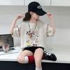 Camiseta de Manga Corta para Niña Verano 2026 Nuevo Top Elegante para Niñas Camisa de Media Manga Moderna para Niños Ropa Infantil