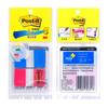 Productos genuinos 3M pegatinas de periódico coloridas removibles etiqueta indicadora transparente 20 piezas 2 colores nota adhesiva americana 680-2PK