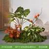 Hy-Bg10 Color Otoño Flor Artificial Planta Paisajismo Arte Floral Biónico Flor Decorativa Popular Paisaje Exterior