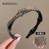 Diadema para Mujer, Pinza Plegable para el Frente, Diadema de Verano para Lavarse la Cara, Accesorio para el Cabello que No Daña el Cabello, Accesorio para el Cabello de Estilo Simple