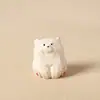 Figuritas Creativas de Oso de Madera Hechas a Mano, Lindos Animales Pequeños Tallados en Madera Maciza, Artesanías Decorativas de Escritorio, Venta al por Mayor de Regalos