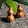 Escultura em Madeira de Jujuba Natural Crape Myrtle Dourado Cuia Acessórios DIY Peça de Mão Pingente Pingente Colar Acessórios para Bolsa