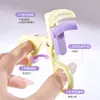 Rizador de Pestañas Gemeng Star Eyes Sin Bordes Rizador de Un Clip Ángulo Amplio Sin Bordes Larga Duración Herramienta de Belleza para Peinar