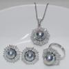 Aretes de Perlas, Cuentas de Concha, Aretes de Perlas, Aretes de Cuentas de Concha, Aretes Redondos Brillantes de Nácar, Suministro en Vivo y Venta al Mayoreo