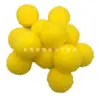 Bola Esponja de Pérola com Formato Especial Bola Decorativa Suprimentos de Brinquedo para Crianças Bola com Formato Especial para Moagem Bola de Algodão Pérola EPE Amarela