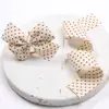 Cinta de Puntos de Doble Cara Cinta de Puntos Floral para Regalo Empaque Floral Pastel Lazo de Puntos Cinta de Tela de Puntos diy