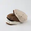 Novos chapéus de outono e inverno para bebês de 2 anos, bonés com padrão de estrelas estilo chinês, boinas infantis personalizadas