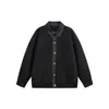 Yidao Roupas Vintage 2026 Outono Novo Estilo Japonês Tendência Nicho Retrô Patchwork de Jeans Gola Reversível Solta Casual Jaqueta