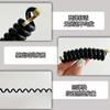 Nuevo estilo japonés para atar el cabello, línea telefónica, banda para el cabello, trenzado de cabello, cuerda para la cabeza de alta elasticidad, banda de goma, alto valor de color, cuerda para el cabello para coleta, accesorios para el cabello versátiles para mujeres