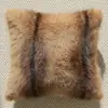 Capa de Almofada de Sofá de Pelúcia Leve de Luxo Sem Enchimento Modelo de Quarto de Hotel Almofada de Cabeceira Almofada de Tatami para Cintura Encosto