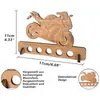 Ornamento de Mesa para Escultura e Corte em Madeira Mais Vendido na Amazon, Artesanato em Madeira Multi-Elemento, Clipe de Moeda, Mouse