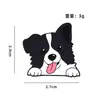 Broche Creativo Lindo de Perro Corgi Border Collie Pug Shih Tzu Forma de Perro Decoración para Ropa Bolsa Insignia Personalizada de Aleación de Zinc