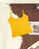 Camisole Estilo Jovem com Estampa de Bolinhas Feminina para Verão Roupa Íntima Top com Costas Cruzadas Bandeau Peça para Usar por Baixo ou por Cima