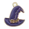 Acessórios DIY de Halloween Chaveiro Pingente Brincos Pulseira Colar Acessórios Pingente de Abóbora Pingente Fantasma